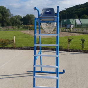 CHAISE DE SURVEILLANCE ROULETTES INOX PEINT