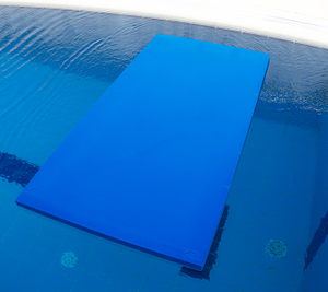 TAPIS FLOTTANT DE PISCINE  NON TROUE  1000x1000x25m/m