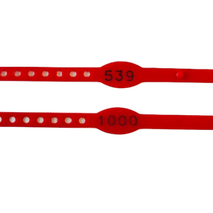 BRACELET PLASTIQUE SEVA NUMÉROS SERIE