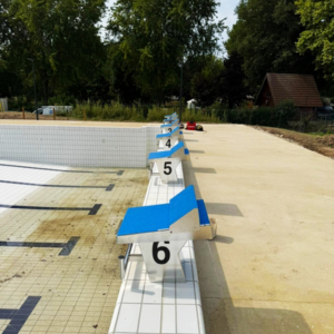 PLOT DE DEPART INCLINE INOX AVEC STATER