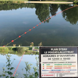 DÉLIMITATION DE BAIGNADE ML SUR CÂBLE  FLOTTEURS TS LES 50CM
