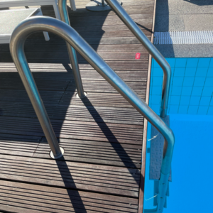 ECHELLE INOX 3 MARCHES INOX