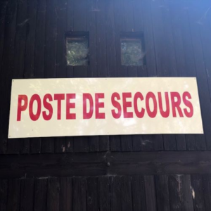PANNEAU POSTE DE SECOURS