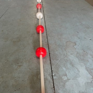 LIGNE SUR CORDEAU DE 25M INTERCALAIRE 25CM