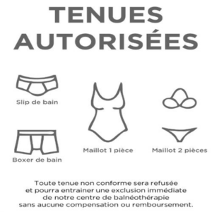 PANNEAU TENUES AUTORISÉES