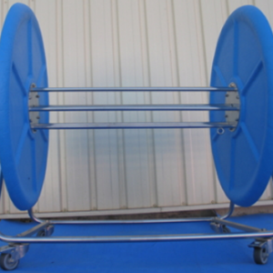 CHARIOT ENROULEUR POUR LIGNES DE NAGE PETIT MODÈLE
