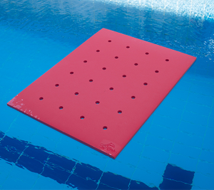 TAPIS FLOTTANT DE PISCINE TROUE 1500x1000x12m/m