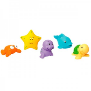 LOT DE 6 ANIMAUX EN POLYÉTHYLÈNE